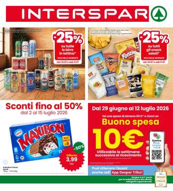 Volantino Interspar - 2/7/2026 - 15/7/2026.