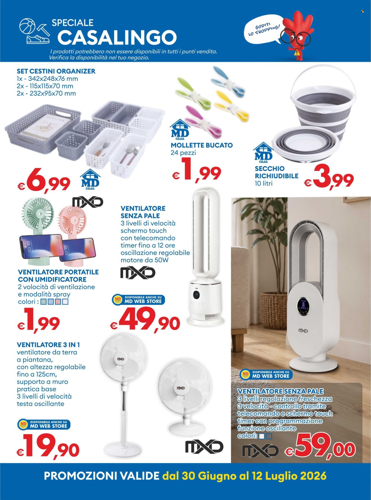 Volantino MD Discount - 30/6/2026 - 12/7/2026. Pagina 19