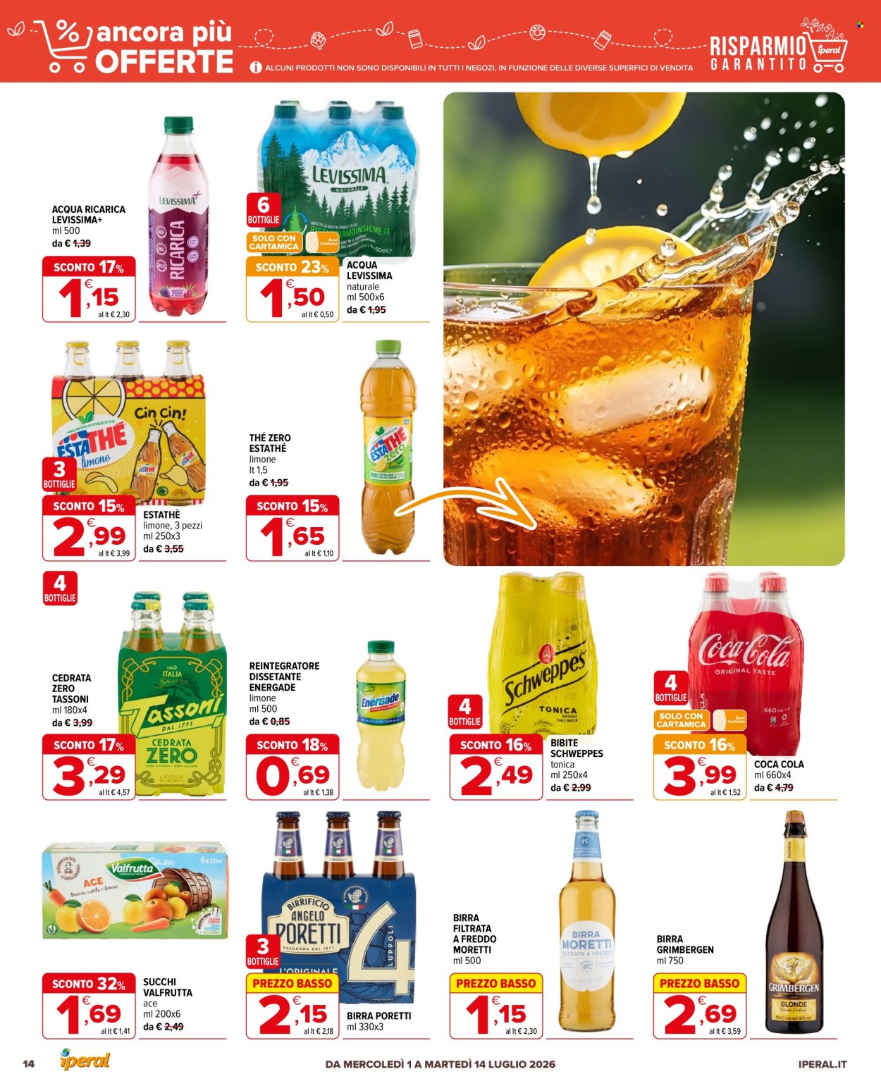 Volantino Iperal - 1/7/2026 - 14/7/2026. Pagina 14