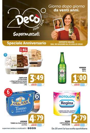 Volantino Deco - 30/6/2026 - 9/7/2026.