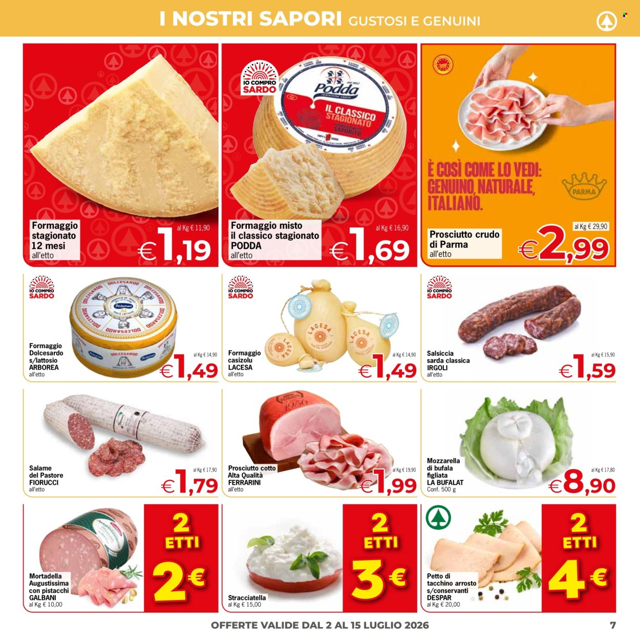 Volantino Eurospar - 2/7/2026 - 15/7/2026. Pagina 7