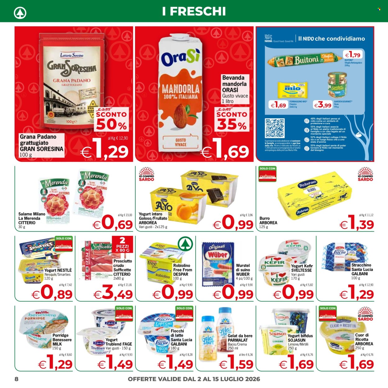 Volantino Eurospar - 2/7/2026 - 15/7/2026. Pagina 8