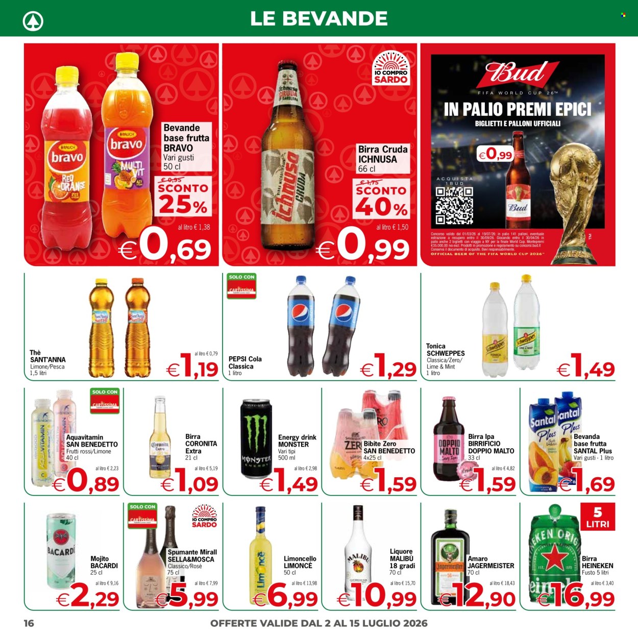 Volantino Eurospar - 2/7/2026 - 15/7/2026. Pagina 16
