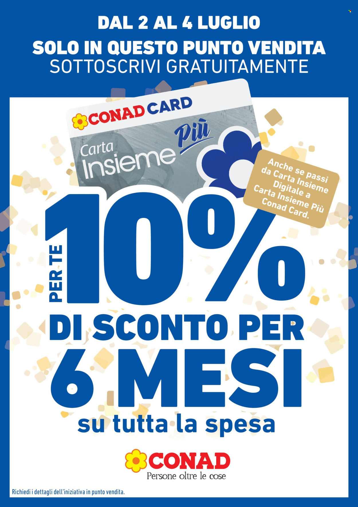 Volantino Conad - 2/7/2026 - 4/7/2026. Pagina 1