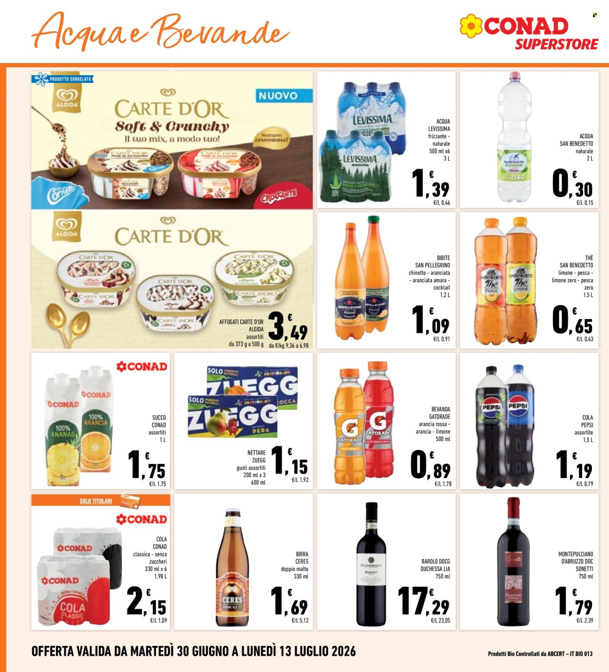 Volantino Conad Superstore - 30/6/2026 - 13/7/2026. Pagina 20