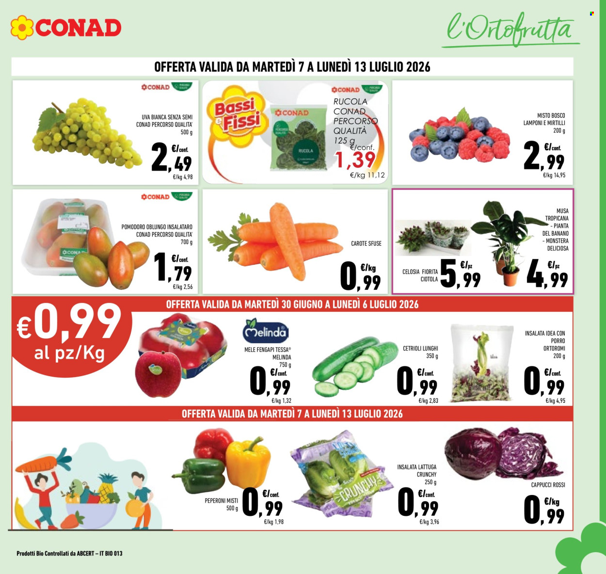 Volantino Conad - 30/6/2026 - 13/7/2026. Pagina 3