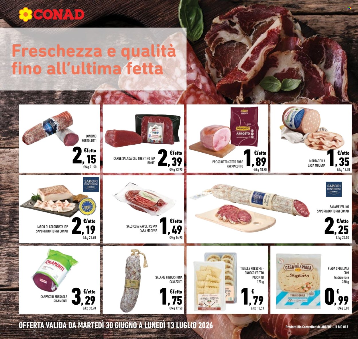 Volantino Conad - 30/6/2026 - 13/7/2026. Pagina 8
