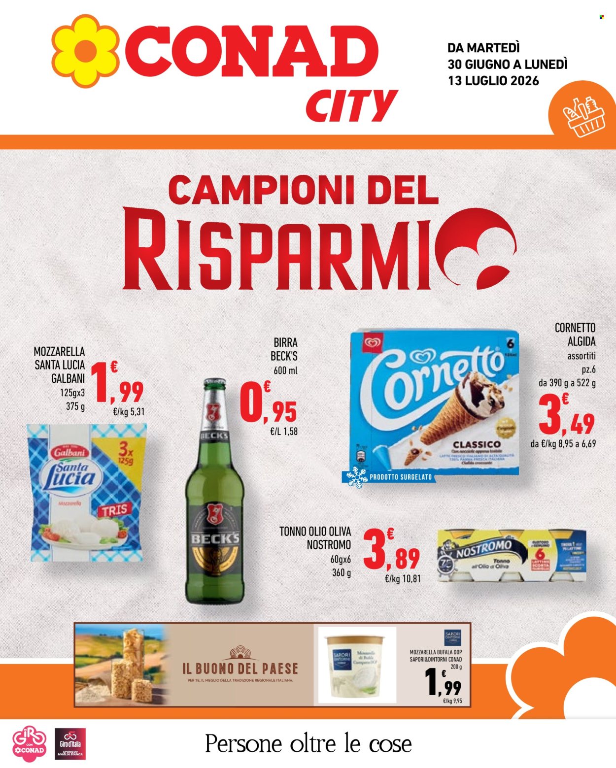 Volantino Conad - 30/6/2026 - 13/7/2026. Pagina 1