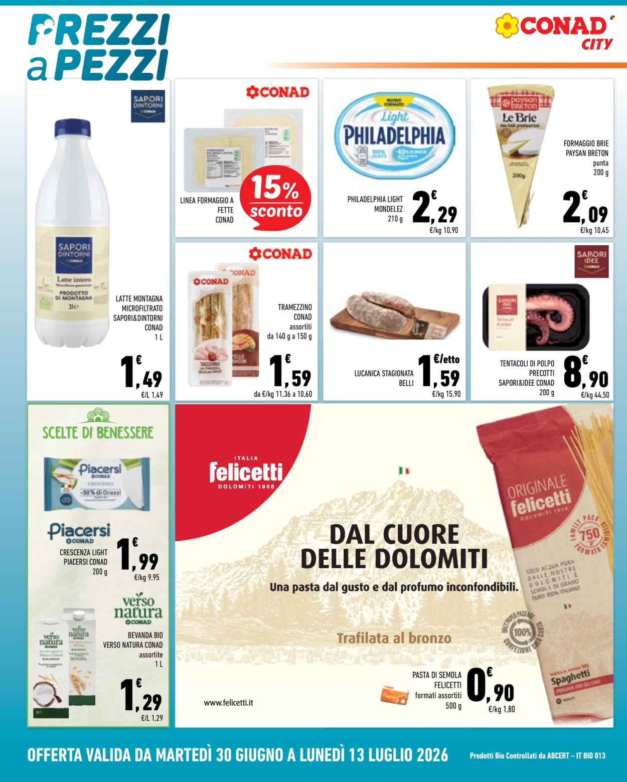 Volantino Conad - 30/6/2026 - 13/7/2026. Pagina 10