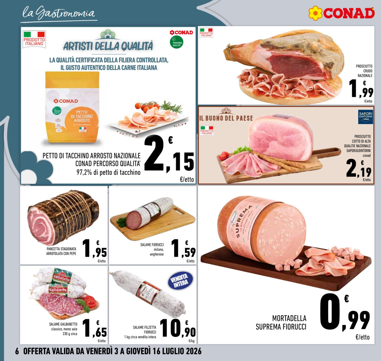 Volantino Conad - 3/7/2026 - 16/7/2026. Pagina 6