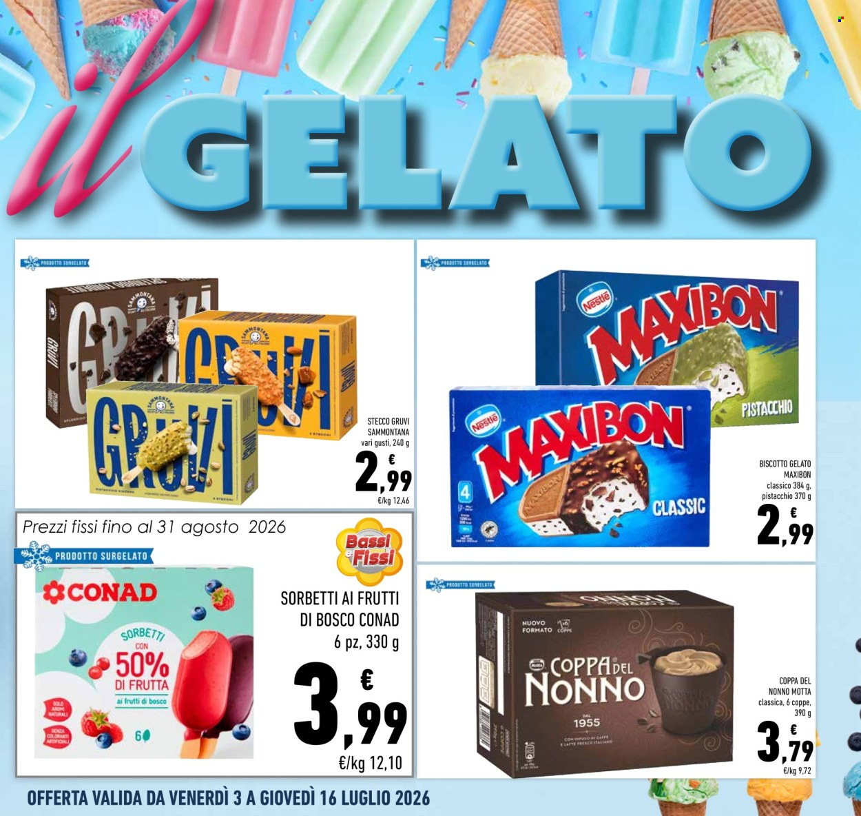 Volantino Conad - 3/7/2026 - 16/7/2026. Pagina 13