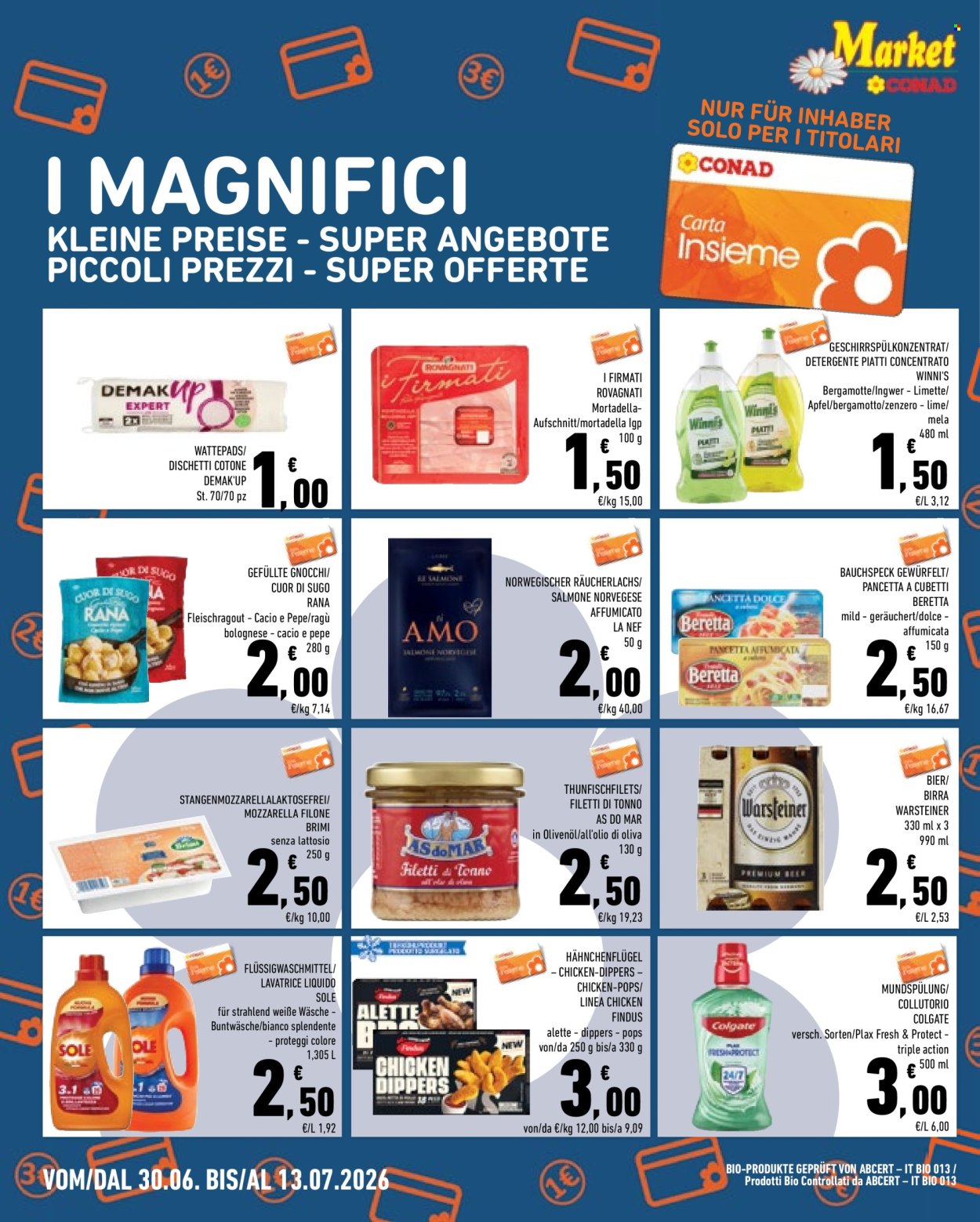 Volantino Market Conad - 30/6/2026 - 13/7/2026. Pagina 4