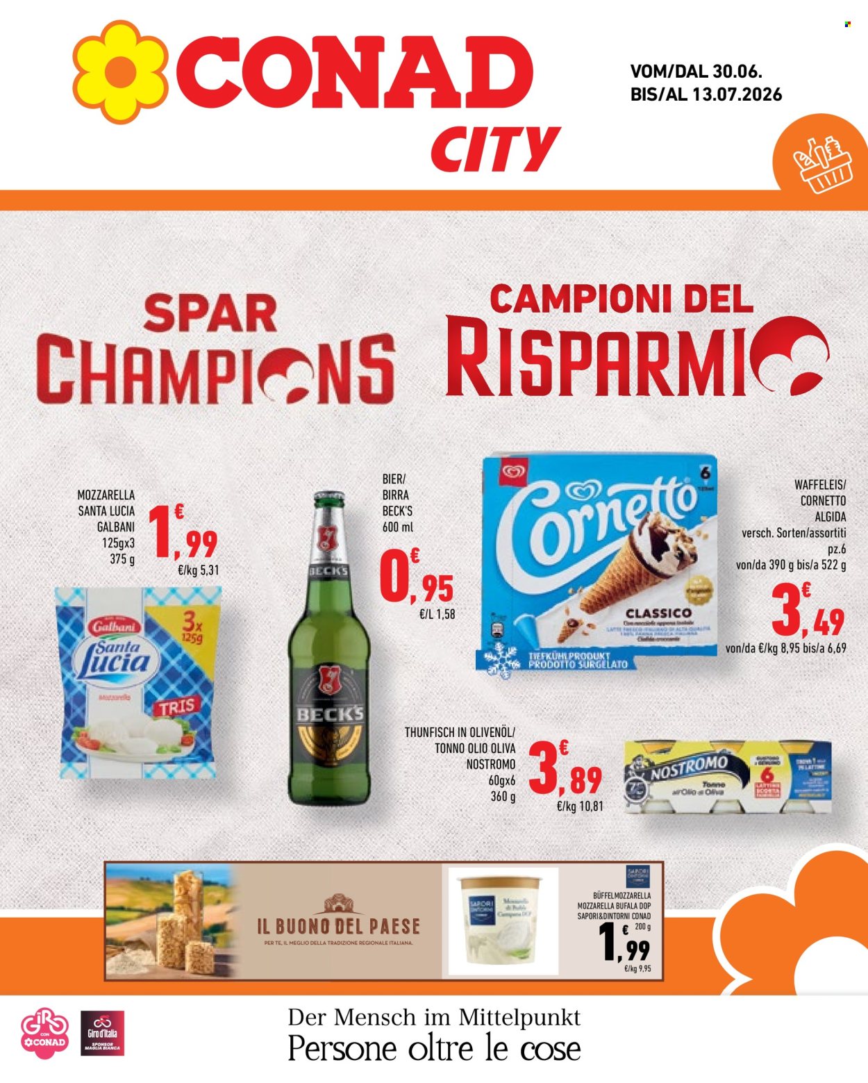 Volantino Conad City - 30/6/2026 - 13/7/2026. Pagina 1