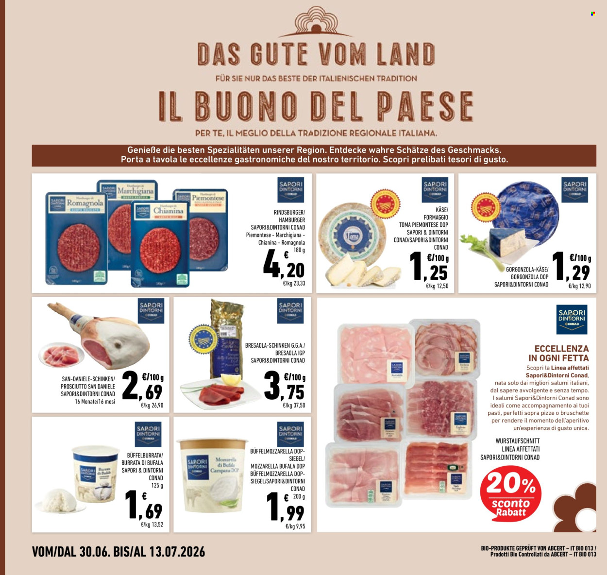 Volantino Conad - 30/6/2026 - 13/7/2026. Pagina 10
