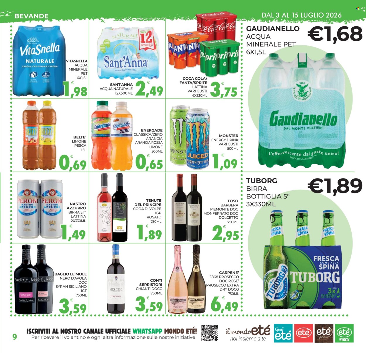 Volantino Eté - 3/7/2026 - 15/7/2026. Pagina 9
