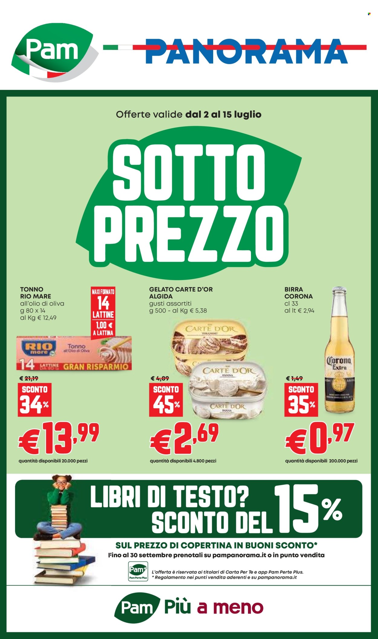 Volantino Pam Panorama - 2/7/2026 - 15/7/2026. Pagina 1