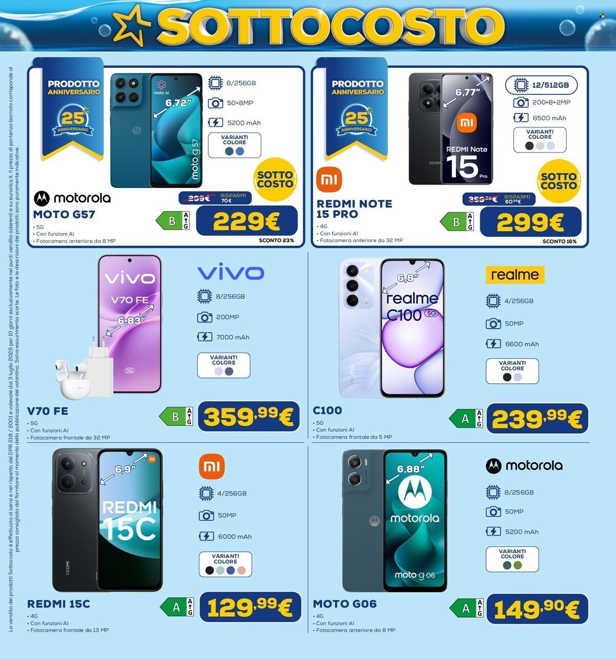 Volantino Euronics - 3/7/2026 - 15/7/2026. Pagina 5