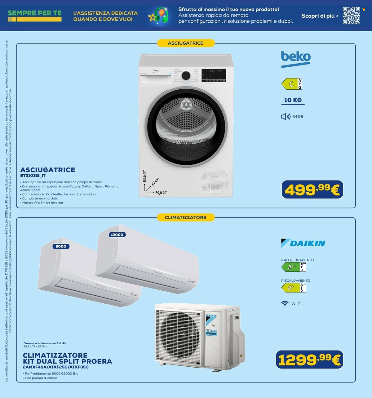 Volantino Euronics - 3/7/2026 - 15/7/2026. Pagina 8