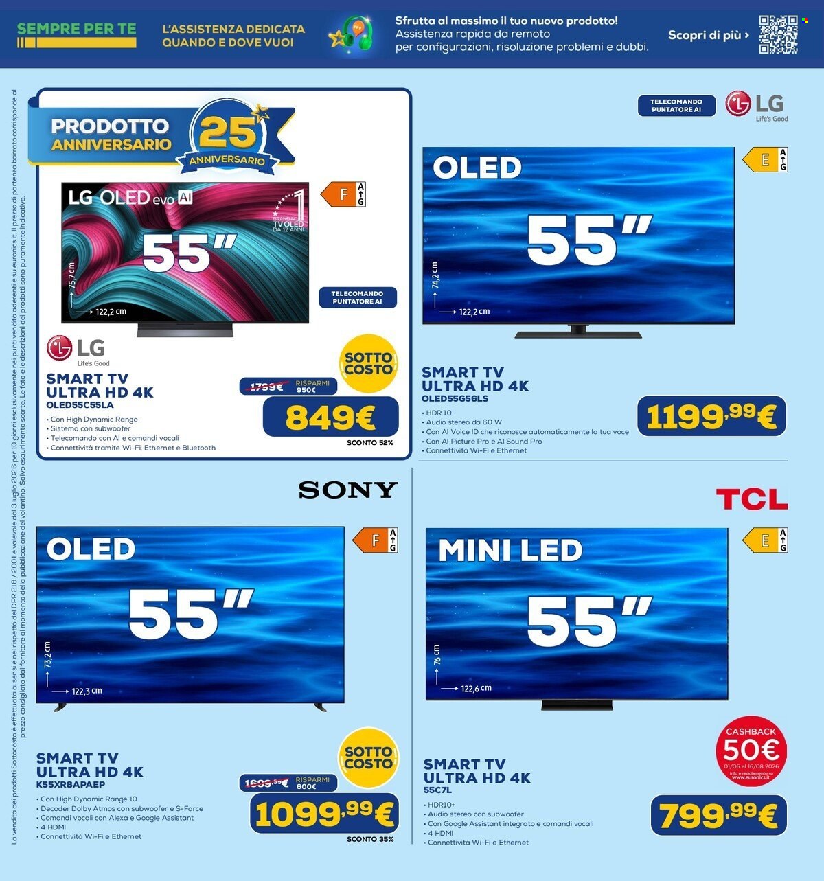 Volantino Euronics - 3/7/2026 - 15/7/2026. Pagina 16
