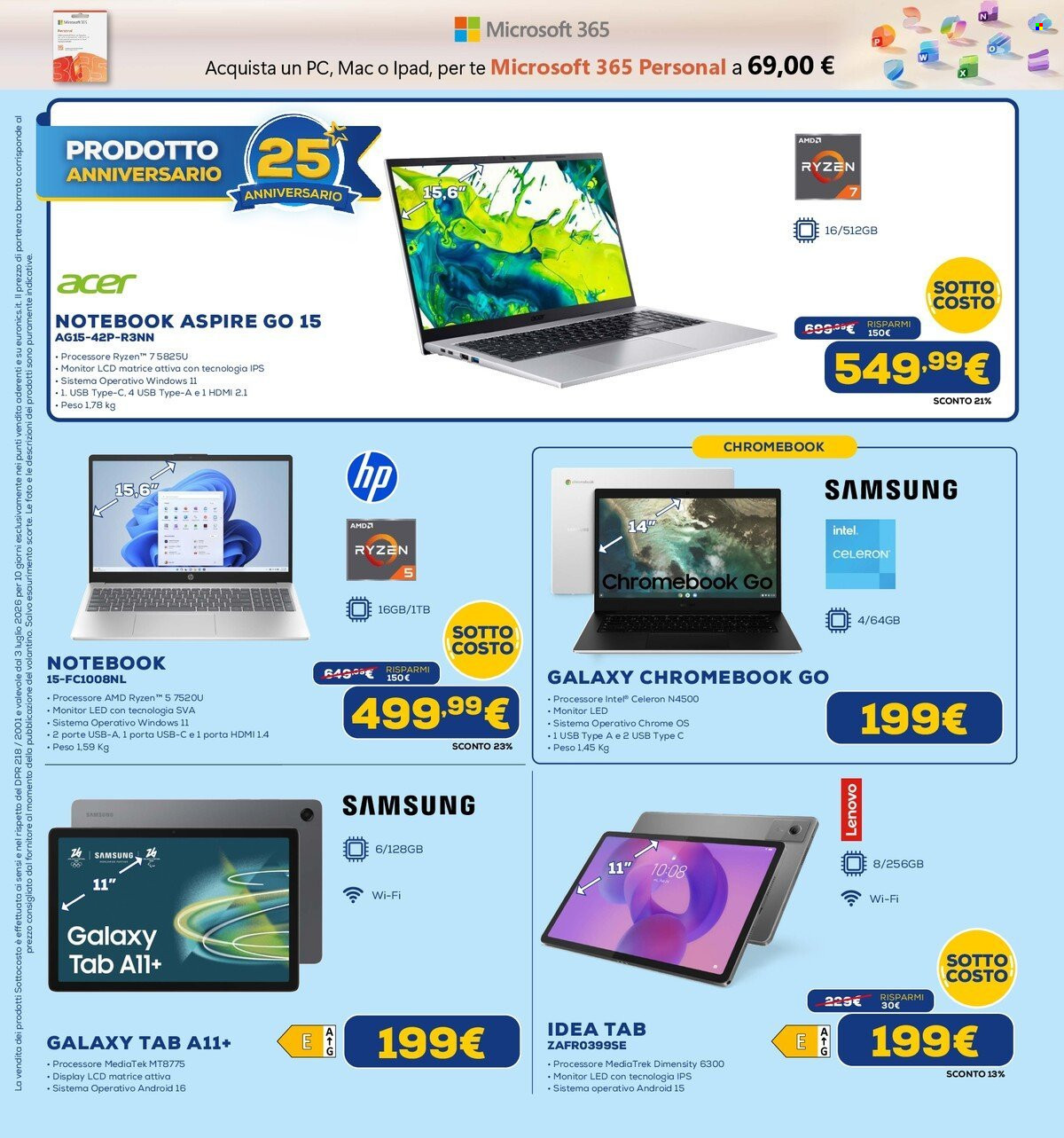 Volantino Euronics - 3/7/2026 - 15/7/2026. Pagina 24