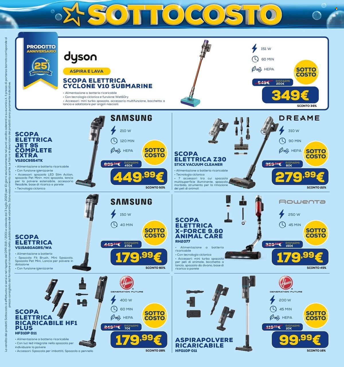 Volantino Euronics - 3/7/2026 - 15/7/2026. Pagina 31
