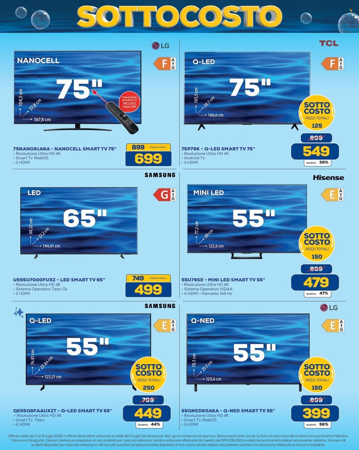 Volantino Euronics - 3/7/2026 - 15/7/2026. Pagina 5