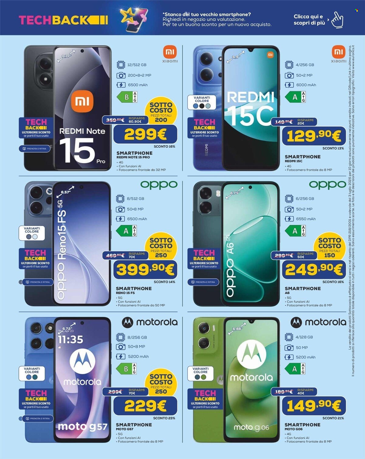 Volantino Euronics - 3/7/2026 - 15/7/2026. Pagina 3