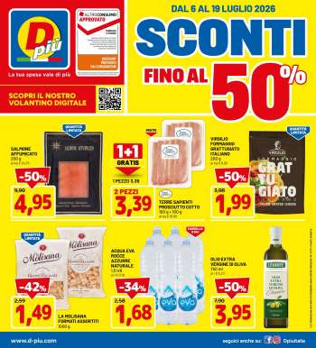 Volantino Dpiù - 6/7/2026 - 19/7/2026.