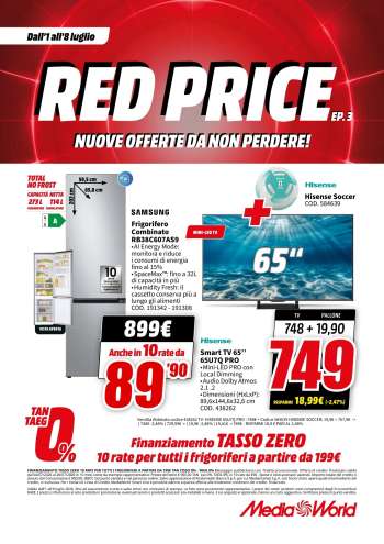 Volantino MediaWorld - 1/7/2026 - 8/7/2026.