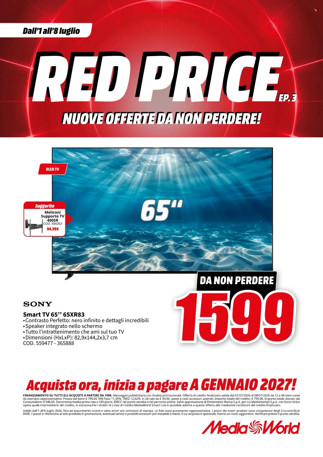Volantino MediaWorld - 1/7/2026 - 8/7/2026. Pagina 2