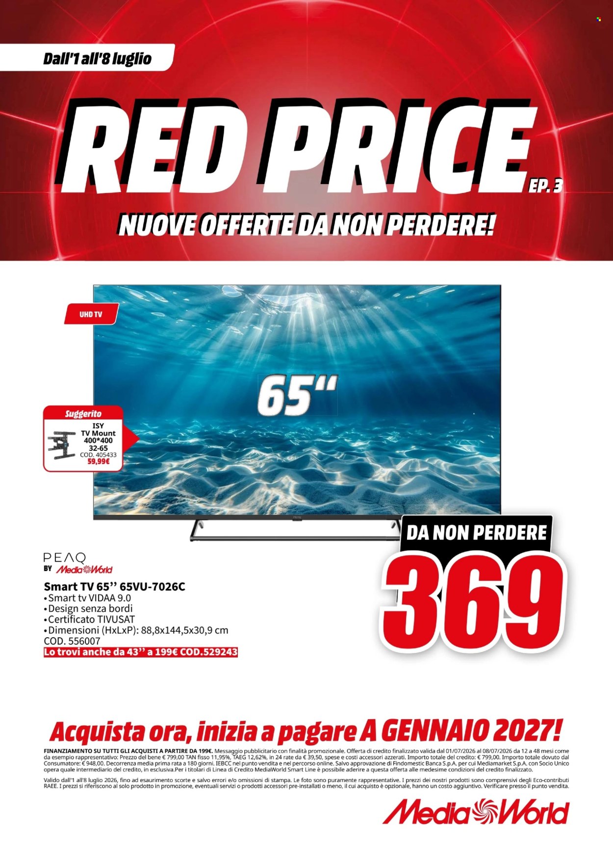 Volantino MediaWorld - 1/7/2026 - 8/7/2026. Pagina 9