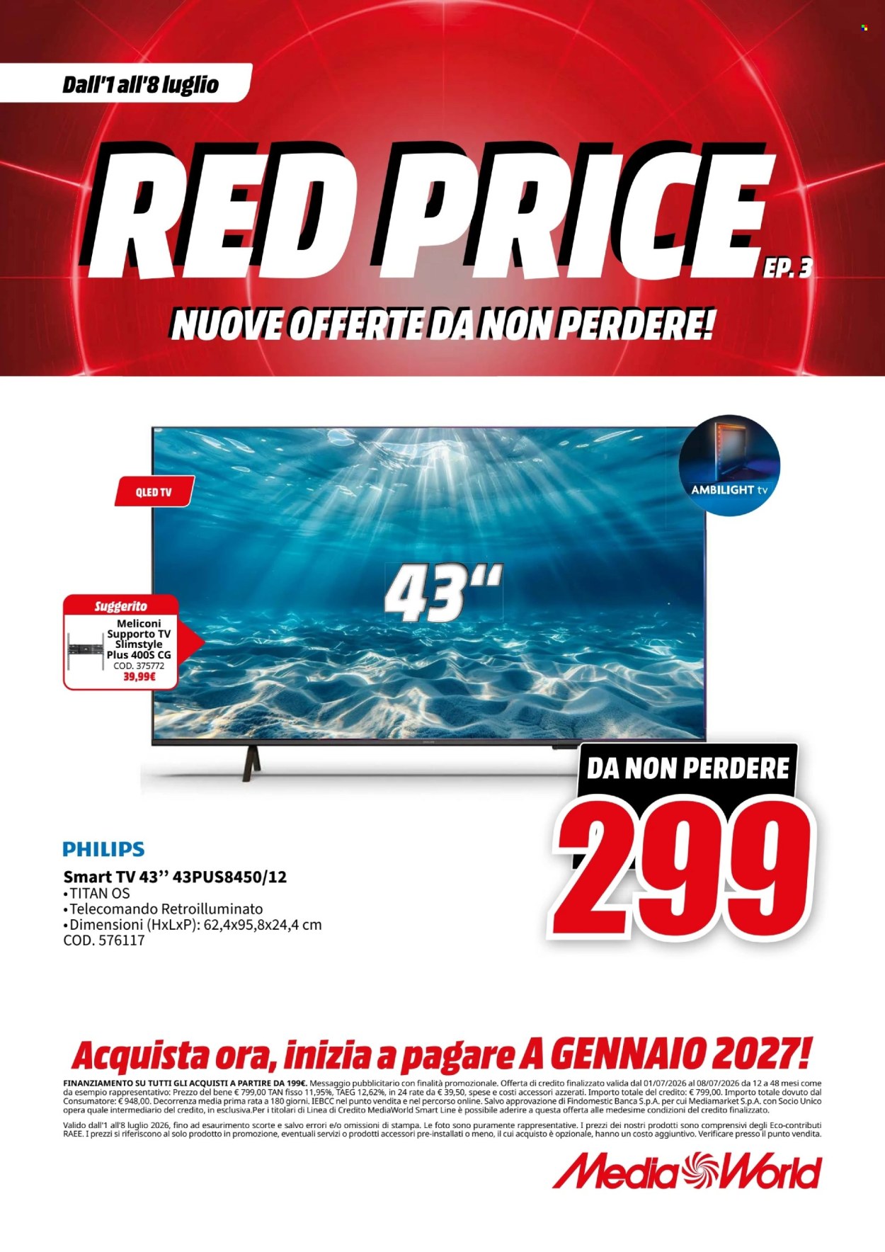 Volantino MediaWorld - 1/7/2026 - 8/7/2026. Pagina 10