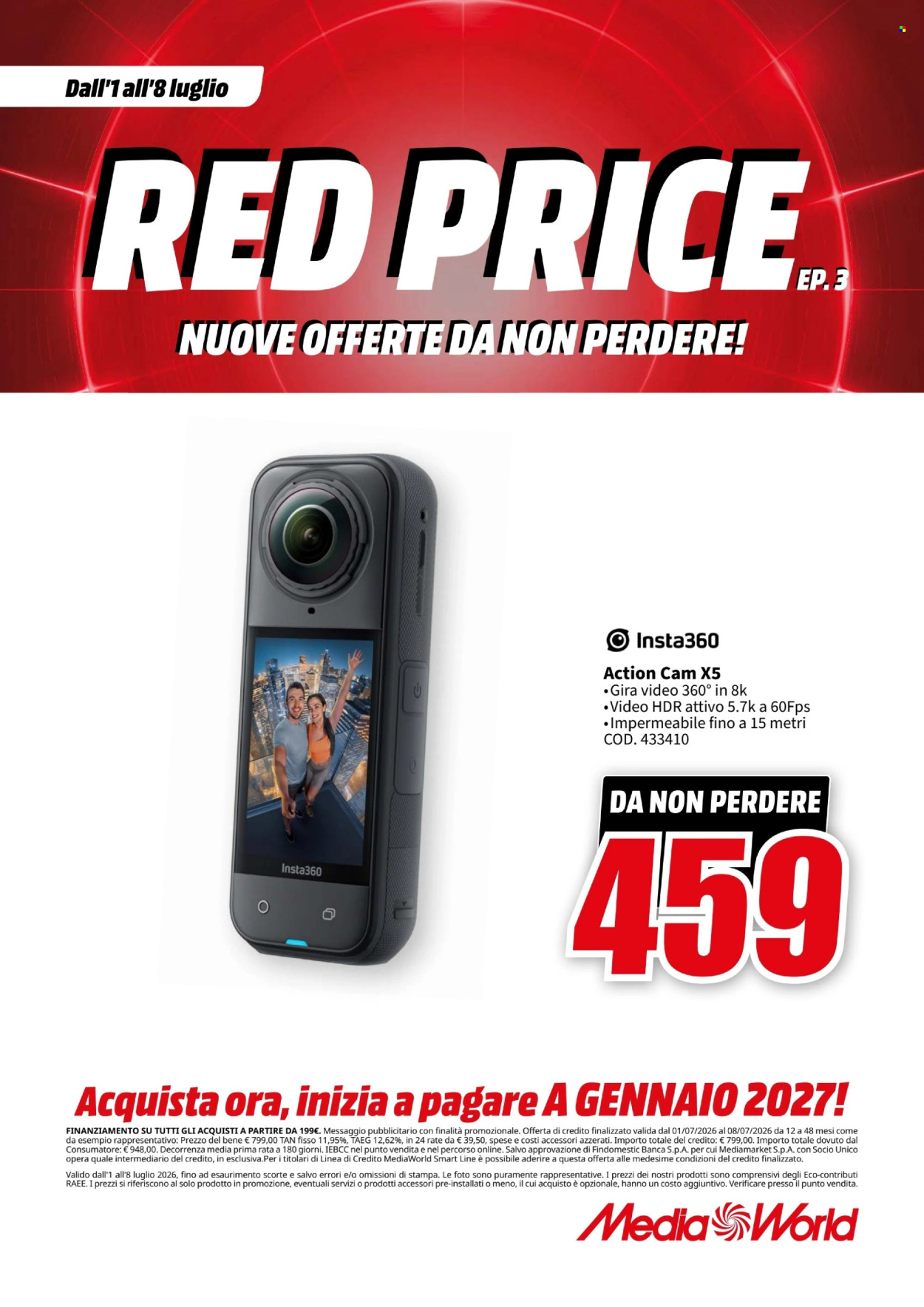 Volantino MediaWorld - 1/7/2026 - 8/7/2026. Pagina 14