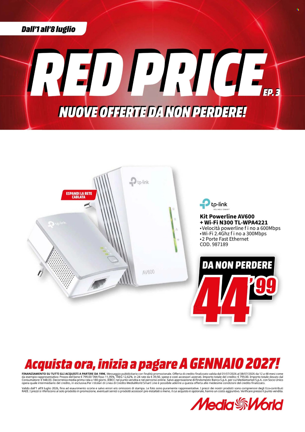 Volantino MediaWorld - 1/7/2026 - 8/7/2026. Pagina 15