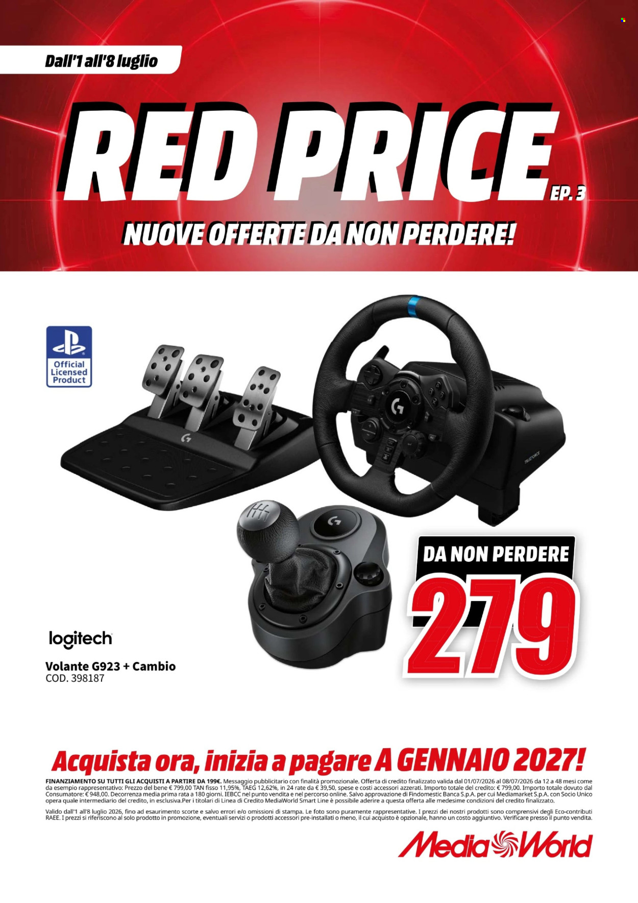 Volantino MediaWorld - 1/7/2026 - 8/7/2026. Pagina 16