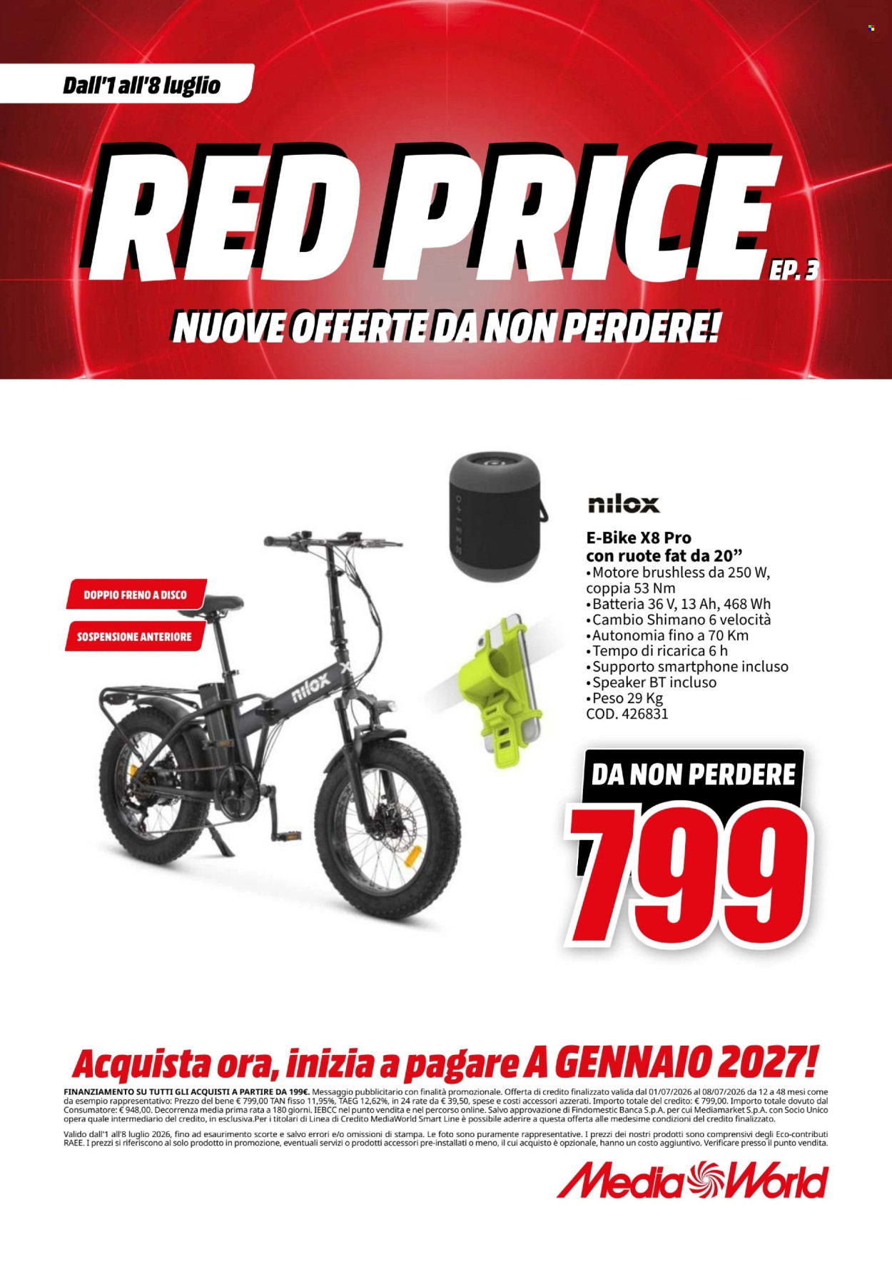 Volantino MediaWorld - 1/7/2026 - 8/7/2026. Pagina 17