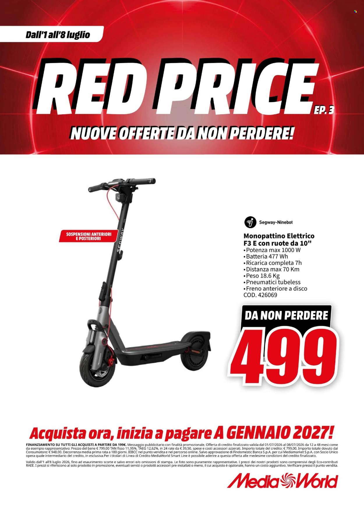 Volantino MediaWorld - 1/7/2026 - 8/7/2026. Pagina 18