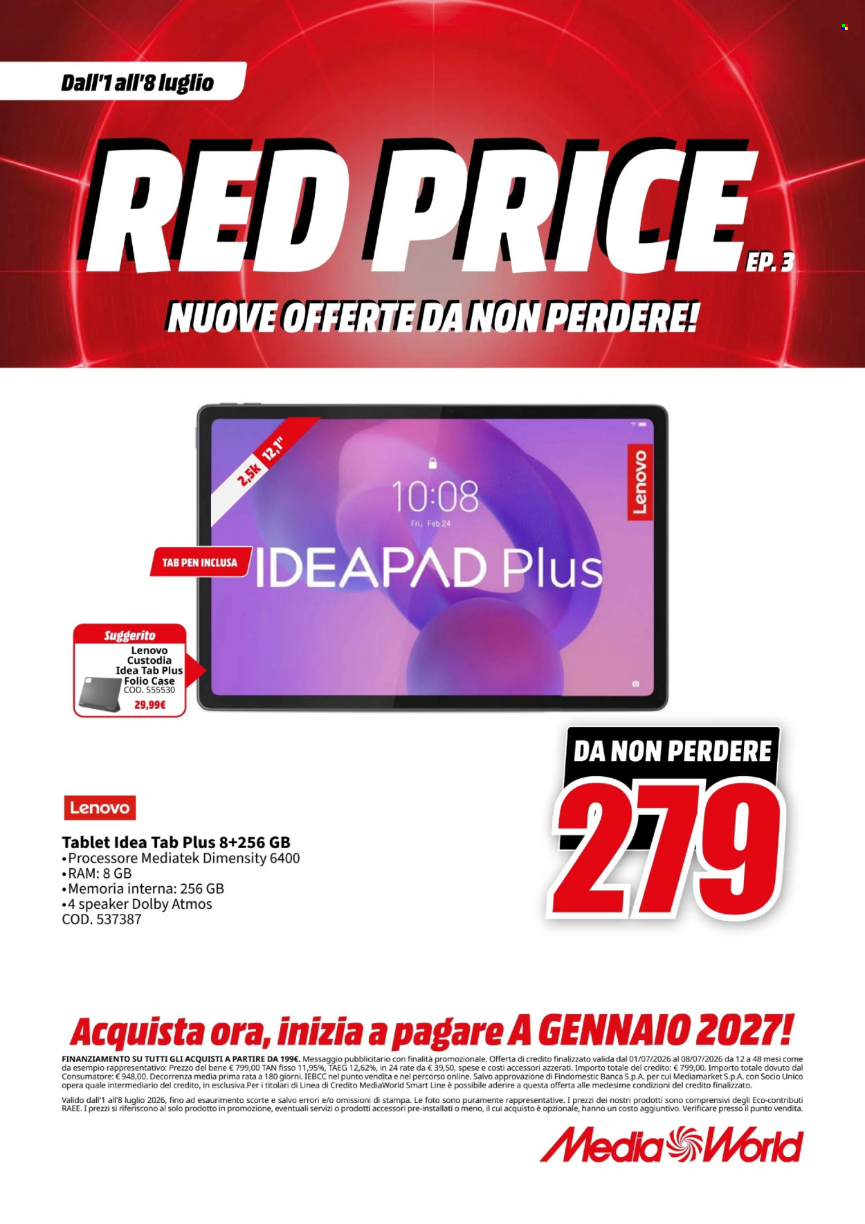 Volantino MediaWorld - 1/7/2026 - 8/7/2026. Pagina 19
