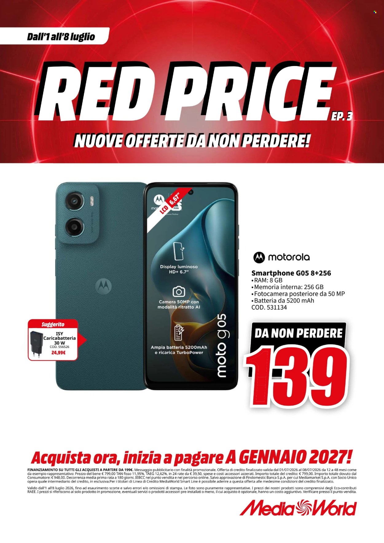 Volantino MediaWorld - 1/7/2026 - 8/7/2026. Pagina 22