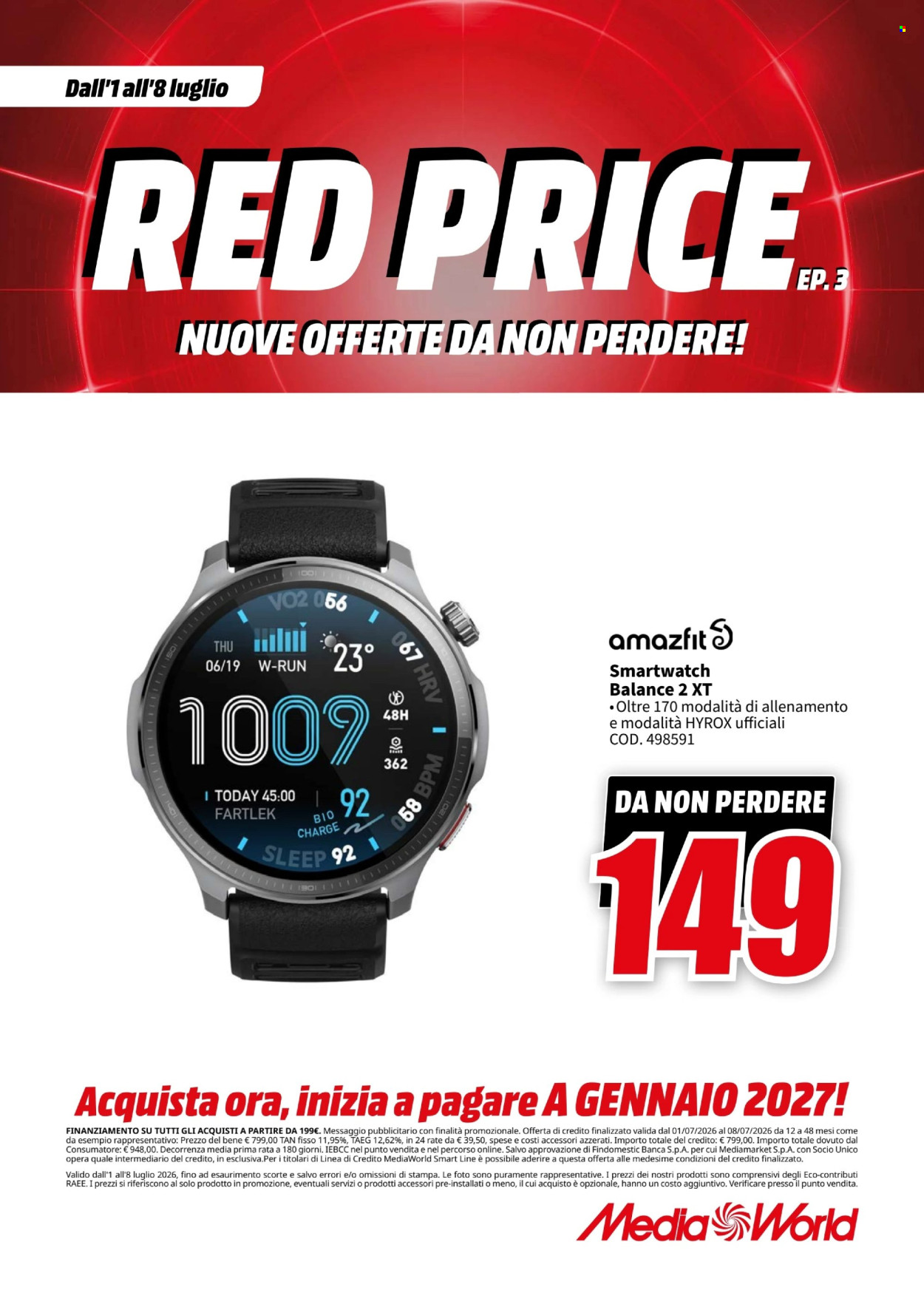 Volantino MediaWorld - 1/7/2026 - 8/7/2026. Pagina 30
