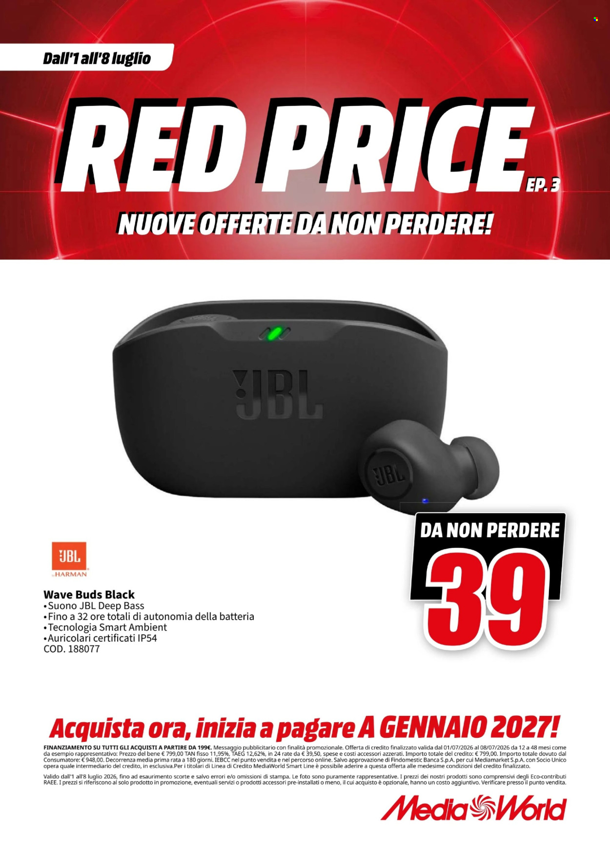 Volantino MediaWorld - 1/7/2026 - 8/7/2026. Pagina 31