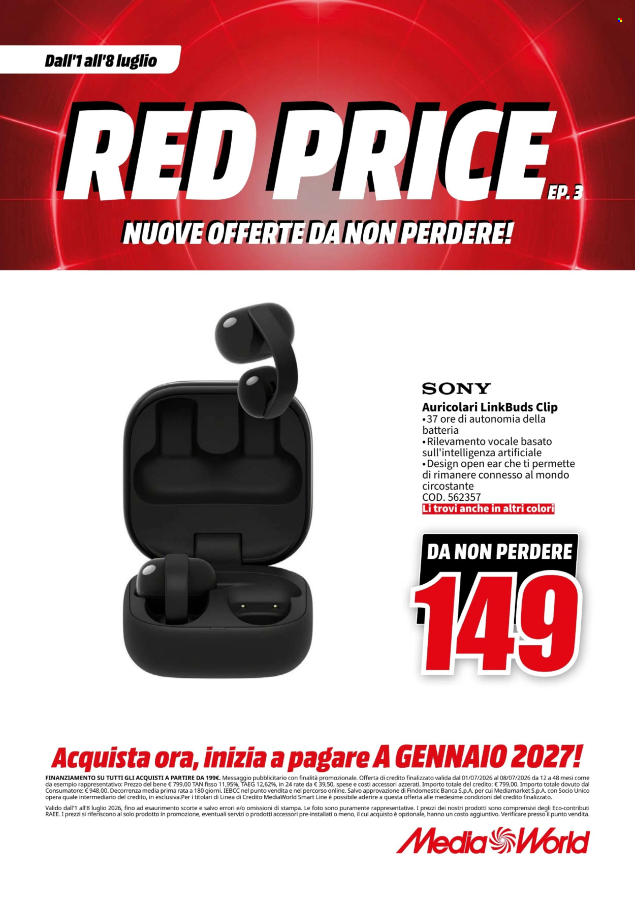 Volantino MediaWorld - 1/7/2026 - 8/7/2026. Pagina 32