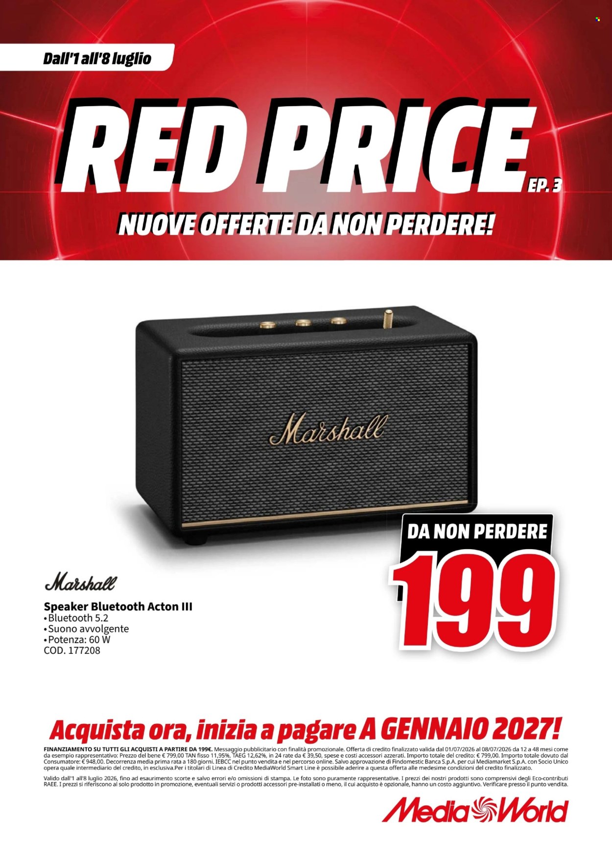 Volantino MediaWorld - 1/7/2026 - 8/7/2026. Pagina 33