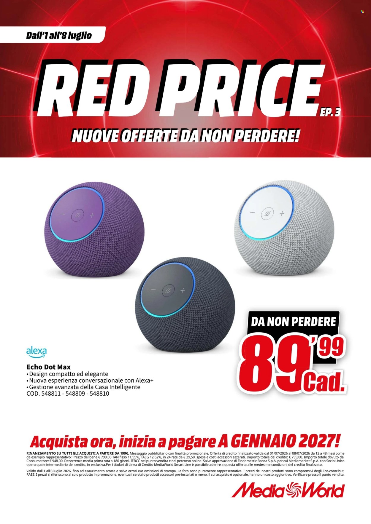 Volantino MediaWorld - 1/7/2026 - 8/7/2026. Pagina 35
