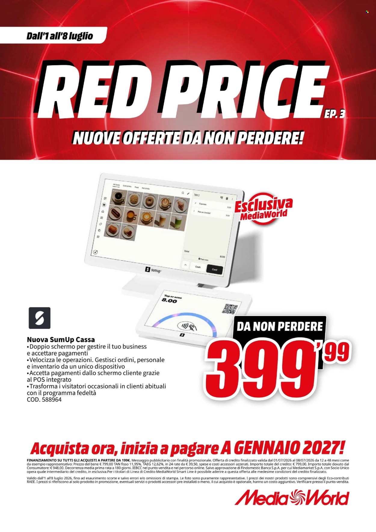 Volantino MediaWorld - 1/7/2026 - 8/7/2026. Pagina 36