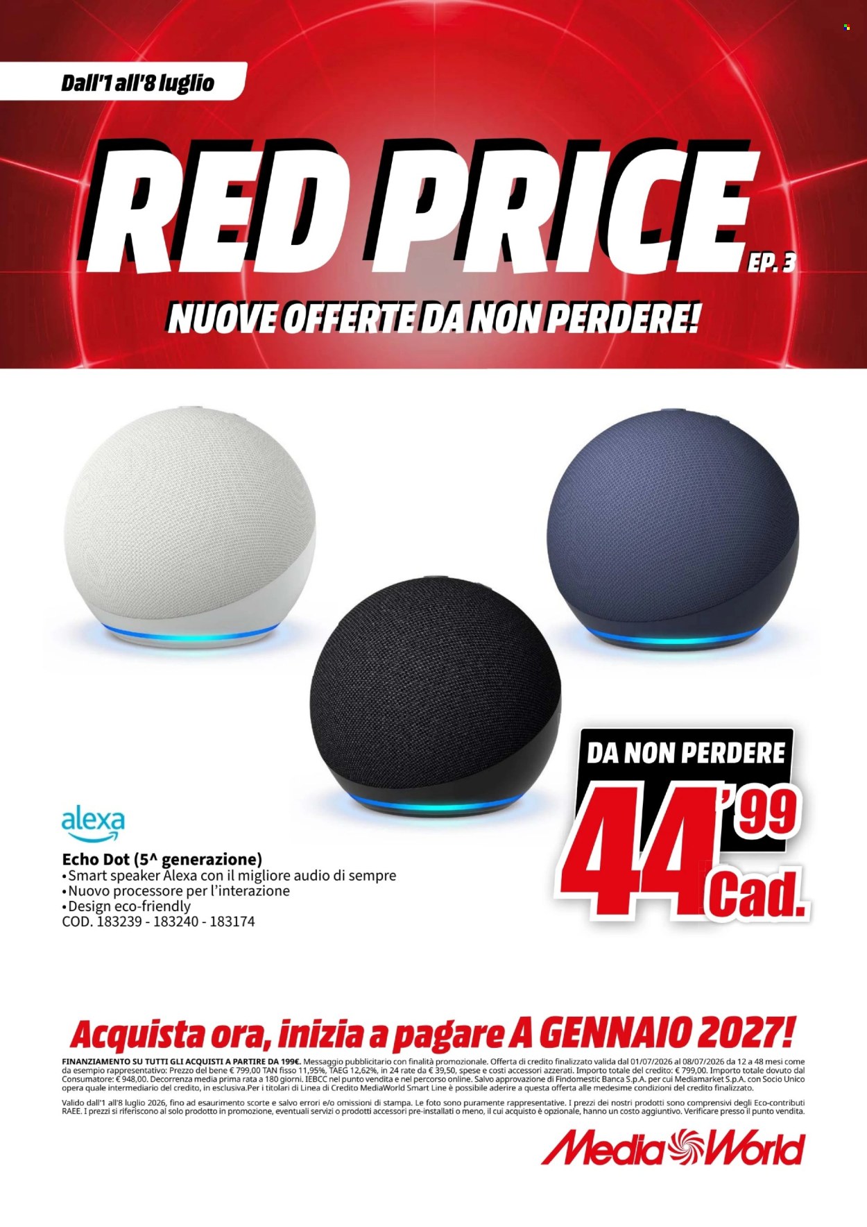Volantino MediaWorld - 1/7/2026 - 8/7/2026. Pagina 39