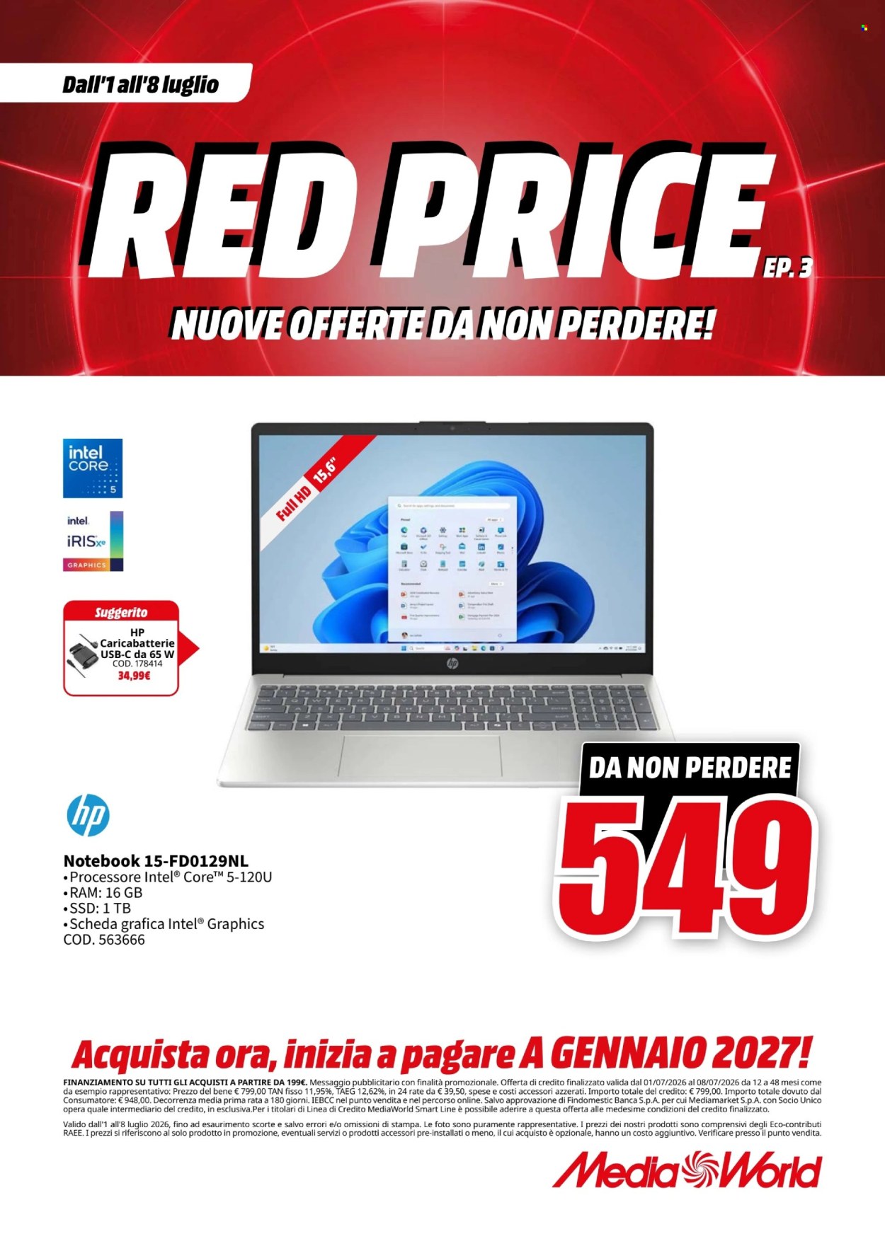 Volantino MediaWorld - 1/7/2026 - 8/7/2026. Pagina 46