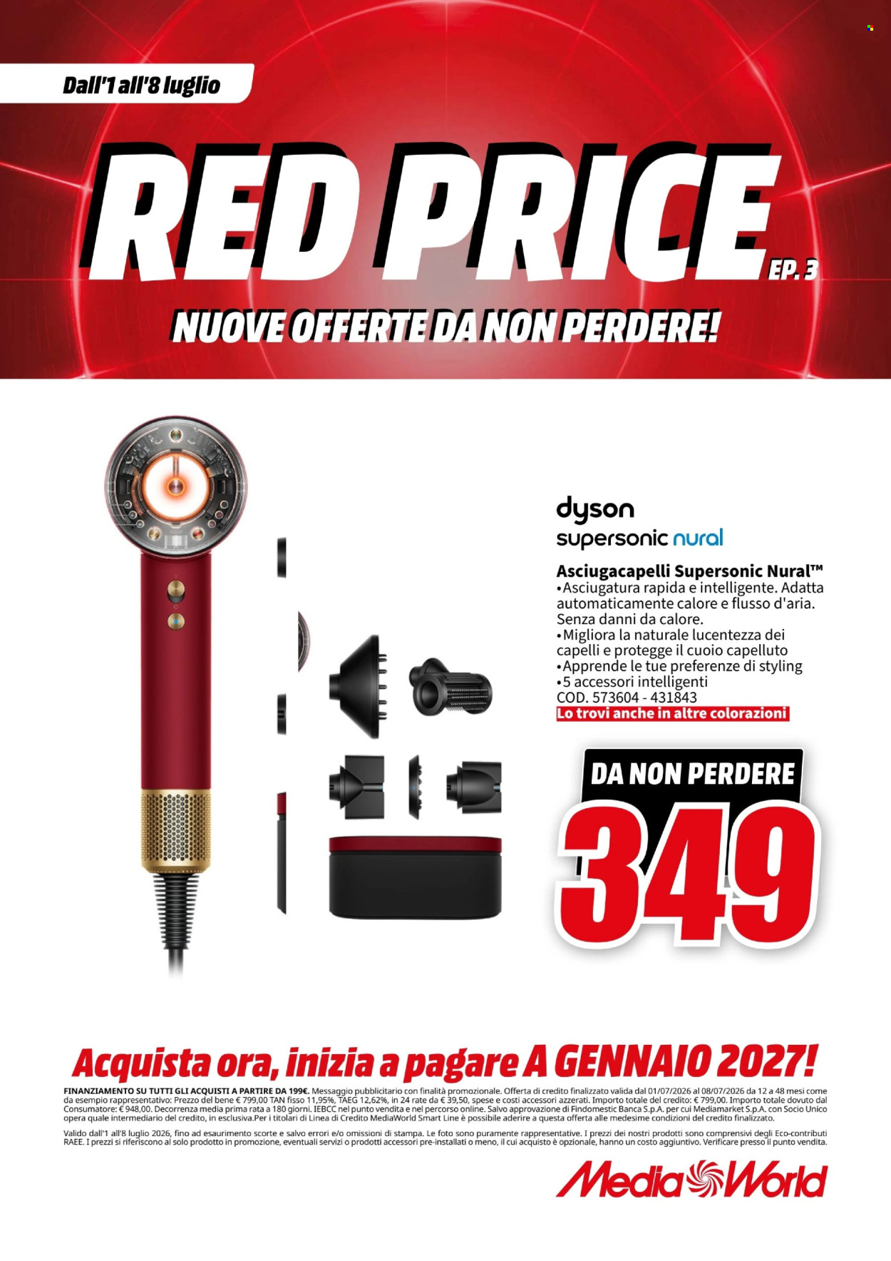 Volantino MediaWorld - 1/7/2026 - 8/7/2026. Pagina 52