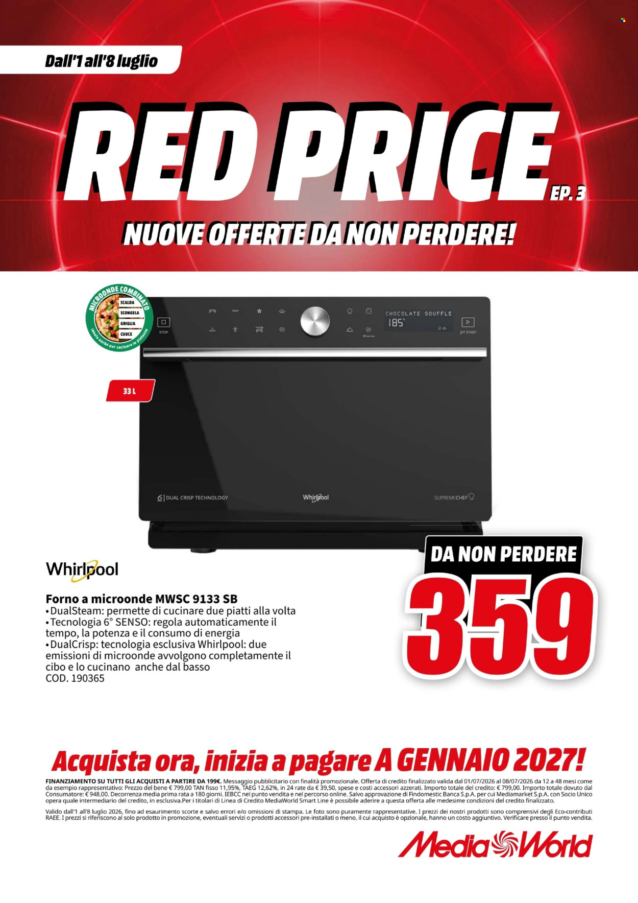 Volantino MediaWorld - 1/7/2026 - 8/7/2026. Pagina 72