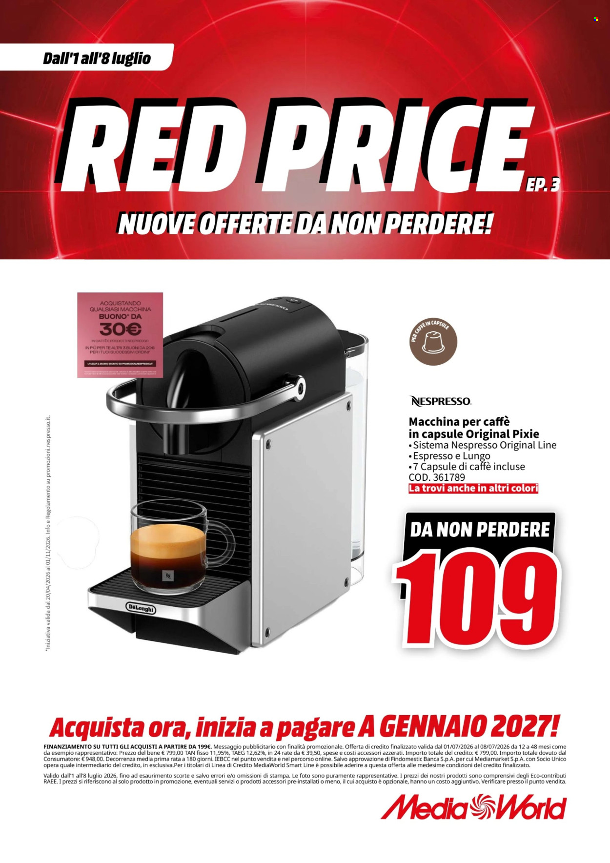 Volantino MediaWorld - 1/7/2026 - 8/7/2026. Pagina 75